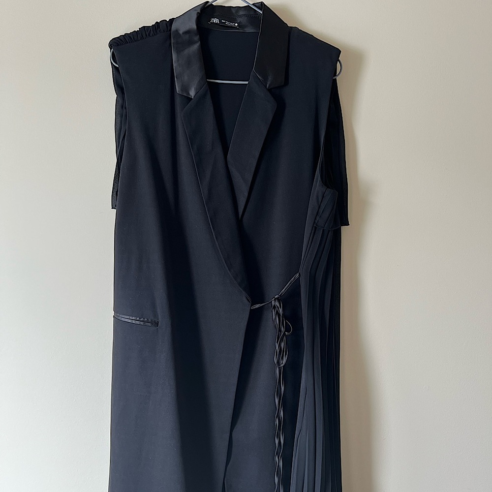 Zara pleated dress
